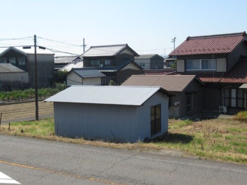 岐阜県美濃市　倉庫のトタン屋根を塗装しました　