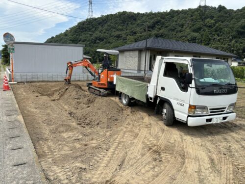 関市　駐車場造成工事